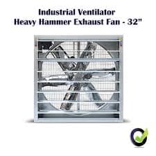 exhaust fan size 32 inch Inche